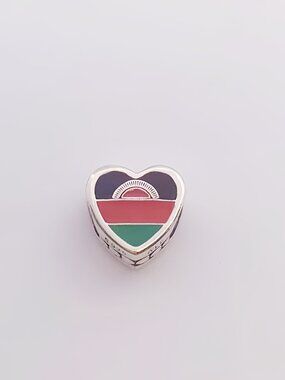 Pandora Republic of Malawi Flag Heart Charm